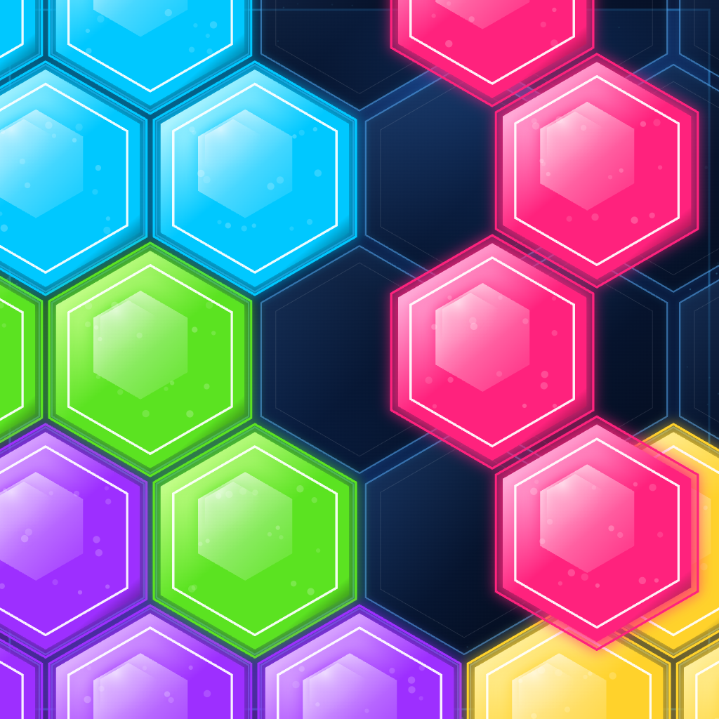 Hexa Fit: Brain Block Puzzle app icon